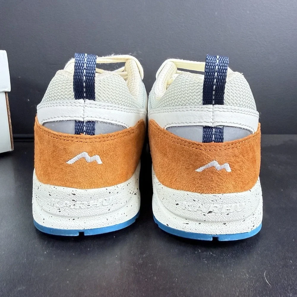 Karhu Fusion 2.0 Men's Size 8 Shoes Nugget‎ Lagoon Brown Green Unisex Sneakers - Picture 8 of 16